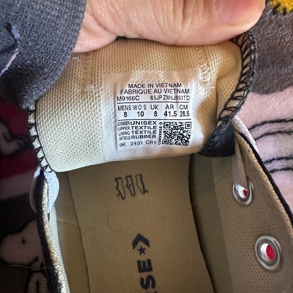 Converse Kids Black and White Sneakers - Picture 5 of 5